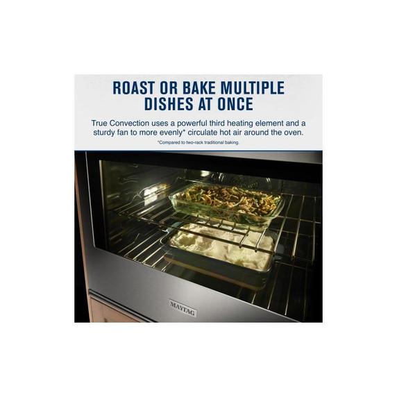 Maytag® 27-inch Single Wall Oven with Air Fry and Basket - 4.3 cu. ft. MOES6027LZ Maytag® 27-inch Single Wall Oven with Air Fry and Basket - 4.3 cu. ft. MOES6027LZ