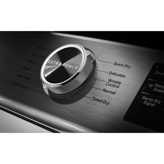 Maytag® Smart Top Load Electric Dryer with Extra Power Button - 7.4 cu. ft. YMED6230HW