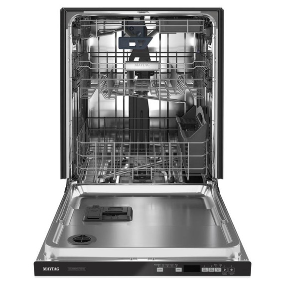 Maytag® 24” Top Control Dishwasher with Dual Power Filtration, PowerBlast® Cycle and 3rd Level Rack - 47 dBA MDB8959SKW