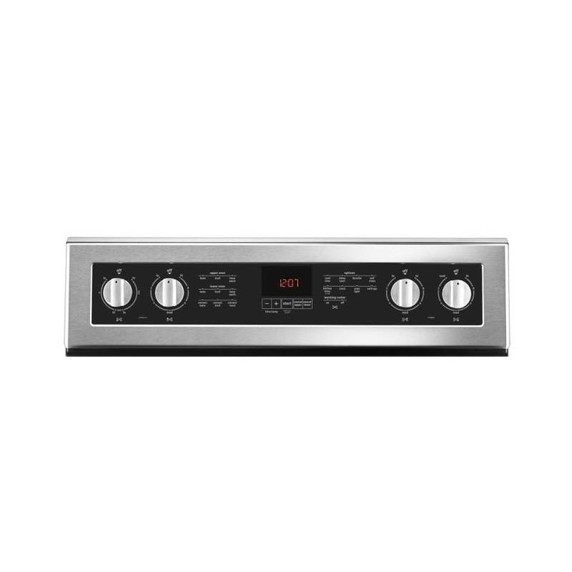 Maytag® 30-Inch Wide Double Oven Electric Range With True Convection - 6.7 Cu. Ft. YMET8800FZ