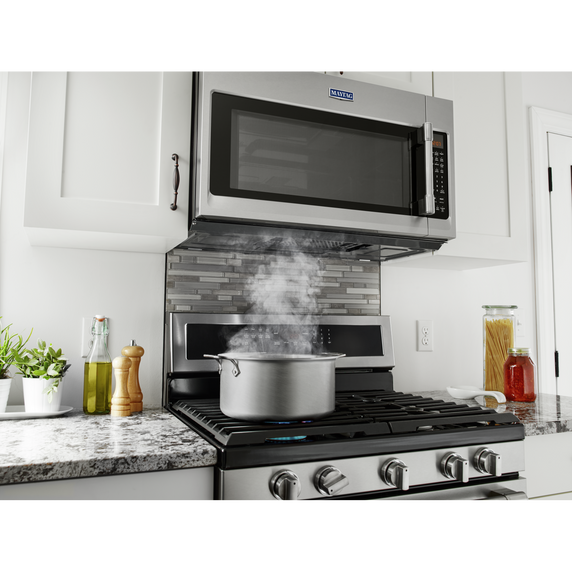 Maytag® 30-Inch Wide Gas Range With True Convection And Power Preheat - 5.8 Cu. Ft. MGR8800FZ