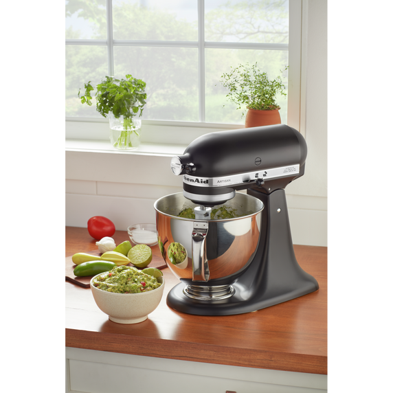 Kitchenaid® Artisan® Series 5 Quart Tilt-Head Stand Mixer KSM150PSBM