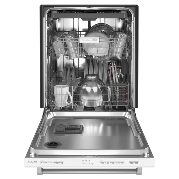 Kitchenaid® 39 dBA Dishwasher with Third Level Utensil Rack KDTE204KWH