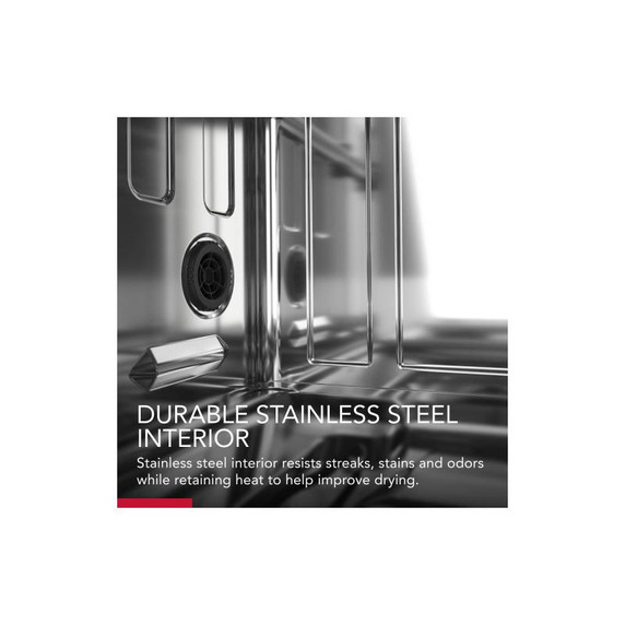 Kitchenaid® 47 dBA Two-Rack Dishwasher with ProWash™ Cycle KDFE104KBL Kitchenaid® 47 dBA Two-Rack Dishwasher with ProWash™ Cycle KDFE104KBL