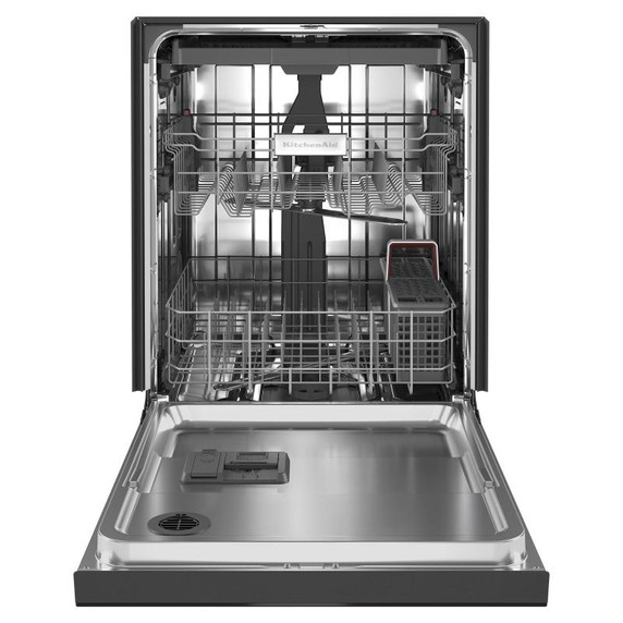 KitchenAid® 39 dBA Dishwasher with Third Level Utensil Rack KDFE204KBL