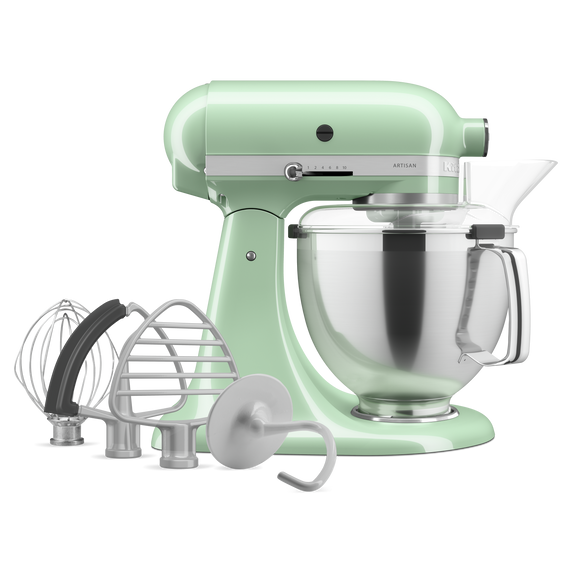 Kitchenaid® Artisan® Series 5 Quart Tilt-Head Stand Mixer with Premium Accessory Pack KSM195PSPT