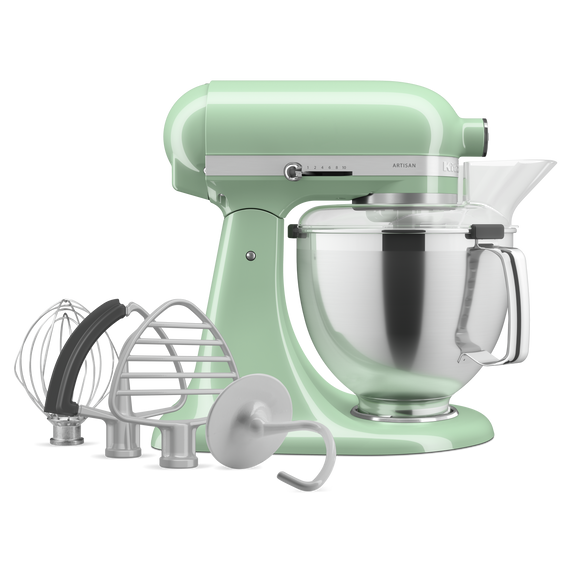 Kitchenaid® Artisan® Series 5 Quart Tilt-Head Stand Mixer with Premium Accessory Pack KSM195PSPT