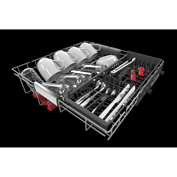 Kitchenaid® 44 dBA Dishwasher in PrintShield™ Finish with FreeFlex™ Third Rack KDTM604KPS