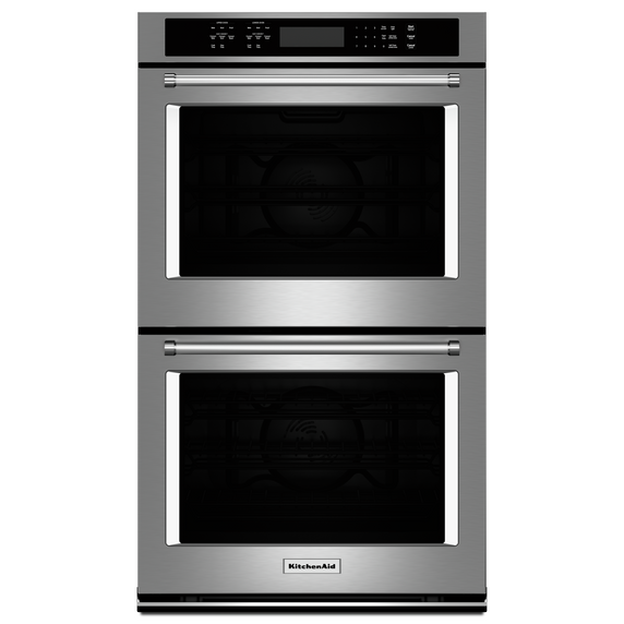 Kitchenaid® 27 Double Wall Oven with Even-Heat™  True Convection KODE507ESS