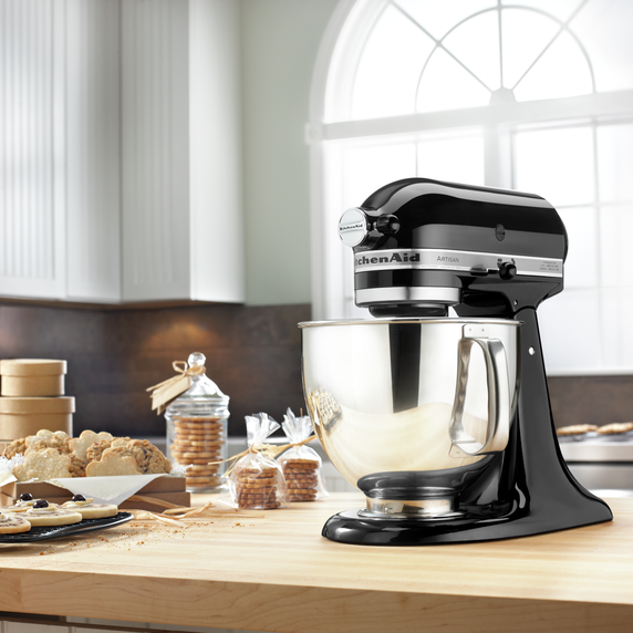 Kitchenaid® Artisan® Series 5 Quart Tilt-Head Stand Mixer KSM150PSOB