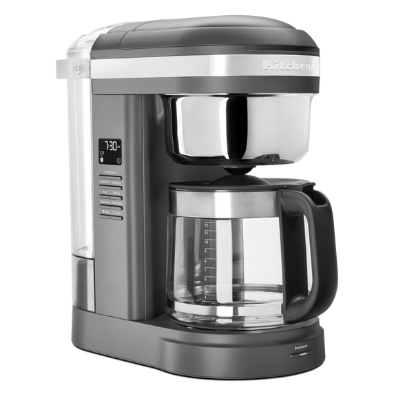 Kitchenaid® 12 Cup Drip Coffee Maker with Spiral Showerhead and Programmable Warming Plate KCM1209DG