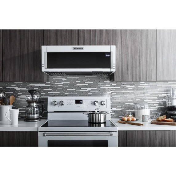 Kitchenaid® 900-Watt Low Profile Microwave Hood Combination YKMLS311HWH