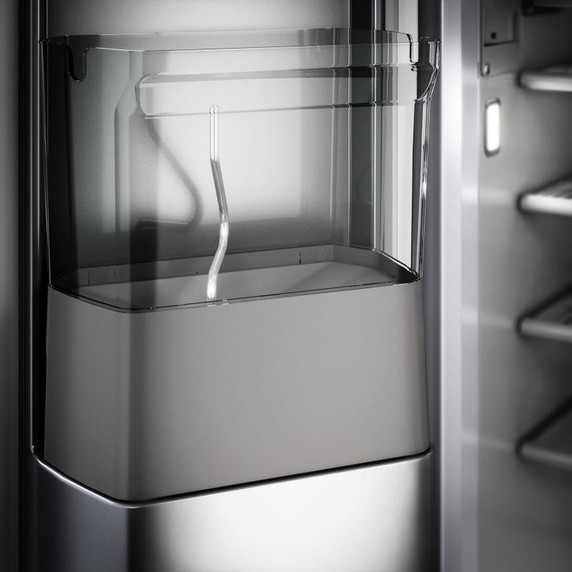 Kitchenaid® 25.1 Cu. Ft. 42" Built-In Side-by-Side Refrigerator with Ice and Water Dispenser KBSD702MPS