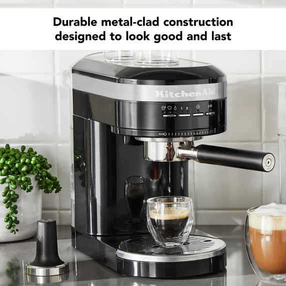 Kitchenaid® Metal Semi-Automatic Espresso Machine KES6503OB