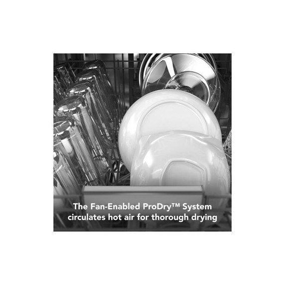 Kitchenaid® 44 dBA Dishwasher in PrintShield™ Finish with 360° Max Jets™ Third Rack KDPM604KBS Kitchenaid® 44 dBA Dishwasher in PrintShield™ Finish with 360° Max Jets™ Third Rack KDPM604KBS