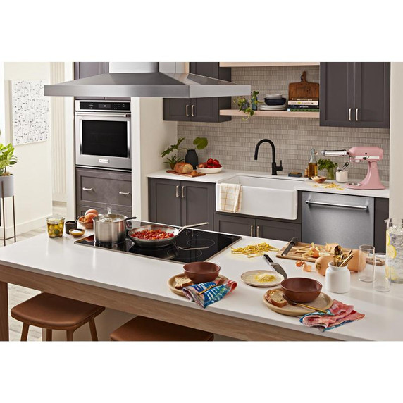 Kitchenaid® 24.2 Cu. Ft. 42" Width Built-In Stainless French Door Refrigerator with Platinum Interior Design KBFN502ESS Kitchenaid® 24.2 Cu. Ft. 42" Width Built-In Stainless French Door Refrigerator with Platinum Interior Design KBFN502ESS