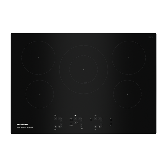 Kitchenaid® 30-Inch 5-Element Sensor Induction Cooktop KCIG550JBL