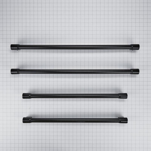French Door Refrigerator Handle Kit, Black W10716735