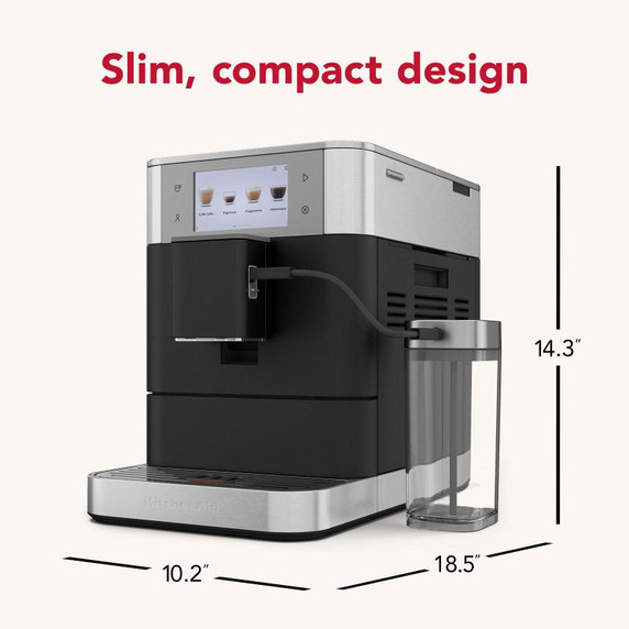 Kitchenaid® Fully Automatic Espresso Machine KF8 KES8558BK