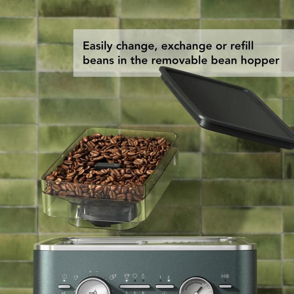 Kitchenaid® Semi Automatic Espresso Machine with Burr Grinder KES6551JP