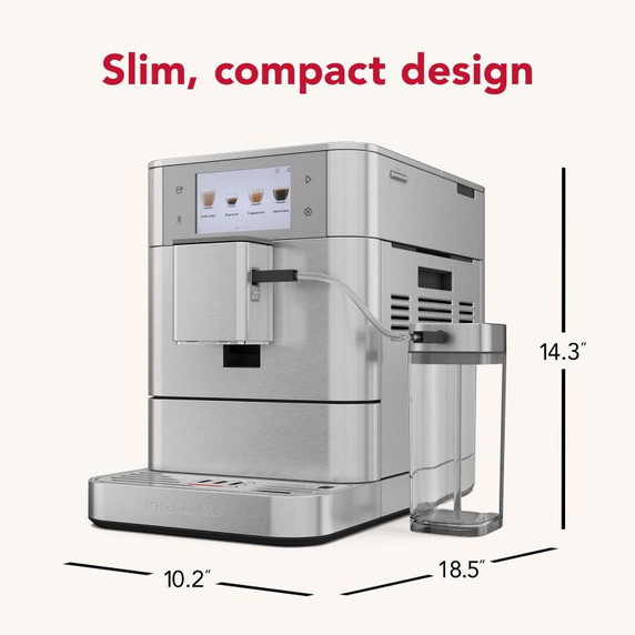 Kitchenaid® Fully Automatic Espresso Machine KF8 KES8558SX