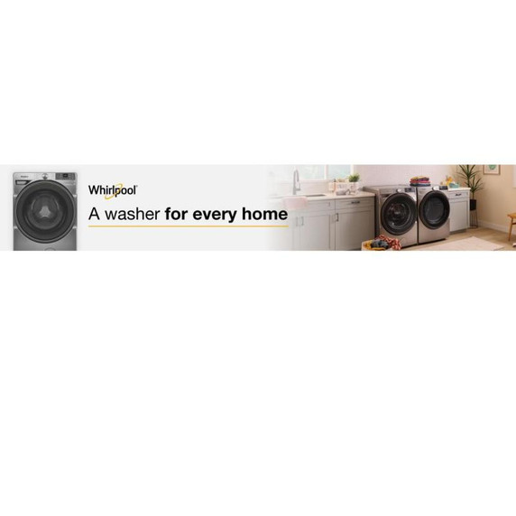 Whirlpool® 5.2 cu. ft. I.E.C. Smart Front Load ENERGY STAR® Certified Washer with FreshFlow™ Vent System WFW5720RR