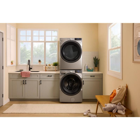Whirlpool® 5.2 cu. ft. Smart Front Load ENERGY STAR® Certified Washer with FreshFlow™ Vent System WFW5720RR