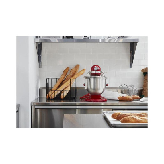 Kitchenaid® NSF Certified® Commercial Series 8-Qt Bowl Lift Stand Mixer with Stainless Steel Bowl Guard KSMC895ER