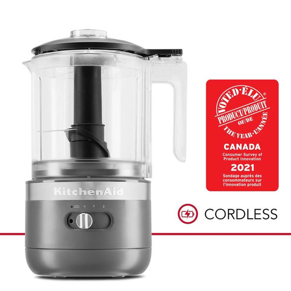 Kitchenaid® 5 Cup Cordless Food Chopper KFCB519DG Kitchenaid® 5 Cup Cordless Food Chopper KFCB519DG