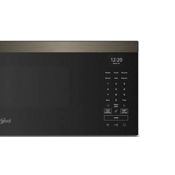 Whirlpool® 1.1 cu. ft. Smart Low Profile Microwave Hood Combination with 450 CRM 4-Speed Venting YWMML5530RV Whirlpool® 1.1 cu. ft. Smart Low Profile Microwave Hood Combination with 450 CRM 4-Speed Venting YWMML5530RV