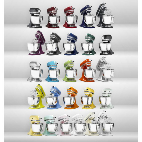 Kitchenaid® Artisan® Series 5-Quart Tilt-Head Stand Mixer KSM150PSWH Kitchenaid® Artisan® Series 5-Quart Tilt-Head Stand Mixer KSM150PSWH