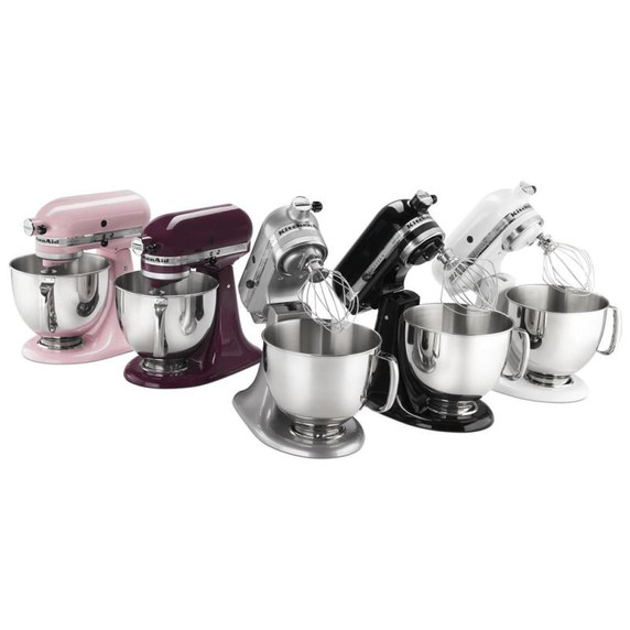 Kitchenaid® Artisan® Series 5-Quart Tilt-Head Stand Mixer KSM150PSWH