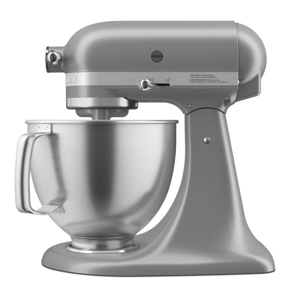 KitchenAid 5 Quart Tilt-Head Stand Mixer With Brushed Stainless Steel Bowl KSM192XDSL