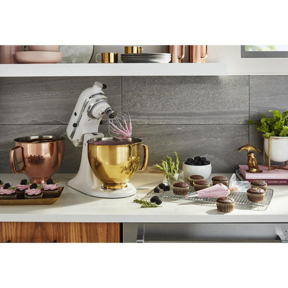 Kitchenaid® 5 QT STAND MIXER STAINLESS STEEL BOWL KSM5SSBRG