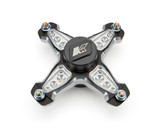 KEIZER ALUMINUM WHEELS, INC. Front Hub Blk Anod 4 Pin Micro w/Bearing Right KAW10P4