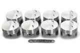 KB PERFORMANCE PISTONS SBC Flat Top Piston Set 4.060 Bore -7cc KBPKB120.060