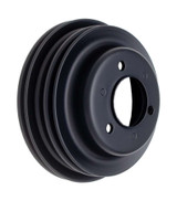 TRANS-DAPT BBC LWP Crankshaft Pulley 3 Groove Black TRA8624