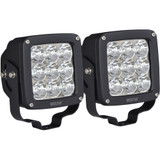 WESTIN Axis LED Auxiliary Light SquareFlood Pattern Pair WES09-12219B-PR