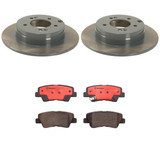 Brembo ceramic brake pad and UV coated solid brake disc kit BREMBO KT00473