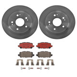 Brembo ceramic brake pad and UV coated solid brake disc kit BREMBO KT00A42