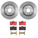 Brembo ceramic brake pad and UV coated vented brake disc kit BREMBO KT00B18