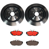 Brembo ceramic brake pad and UV coated vented brake disc kit BREMBO KT00639