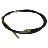 Front Parking Brake Cable for 1972-1975 Jeep CJ-5, 68" Long CROWN AUTO J0999978