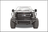 Black Steel Front Ranch Bumper FAB FOURS FS17-S4160-1