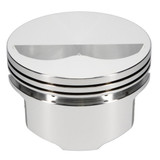 Piston Set, 4032, Flat Top, 4.040 Bore, 1.560 CD, 0.927 Pin, Set of 8. JE WISECO 138082