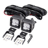 Go Rhino Classic LED Lighting - Pair of 3" LED Cube Lights GO RHINO 751002