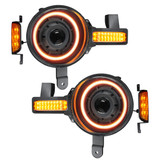 Oculus(TM) Bi-LED Projector Headlights for 2021+ Ford Bronco - Amber LED ORACLE LIGHT 5886-005