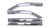 Element Chrome Window Visor In Channel PUTCO 480070