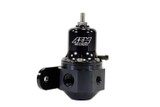 AEM ELECTRONICS Fuel Pressure Regulator Universal Adjustable AEM25-305BK