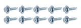 ALLSTAR PERFORMANCE Body Bolt 1-1/8in 10pk Silver ALL16555